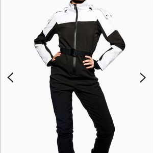 SOLD! Topshop Sno monochrome skisuit snowsuit